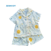 Đồ ngủ vải xô họa tiết dễ thương